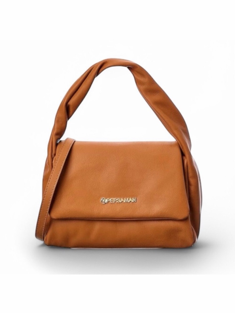 Persaman New York Louise Top Handle Leather Satchel